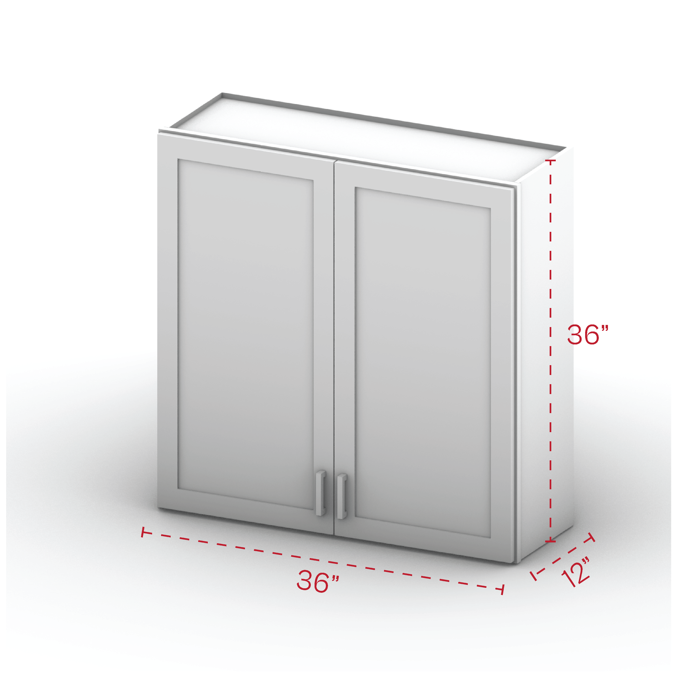 Wall Cabinet 36" Width 36" Height