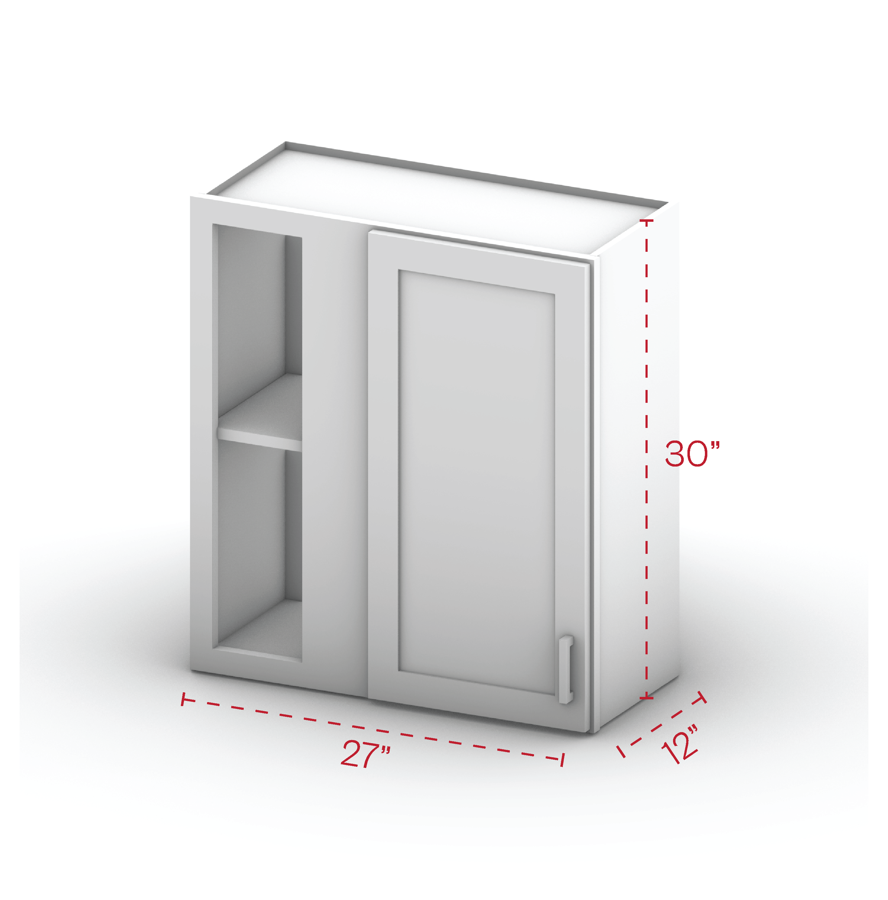 Wall Blind Cabinet 30" Height