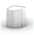 Wall Diagonal Cabinet 30" Height