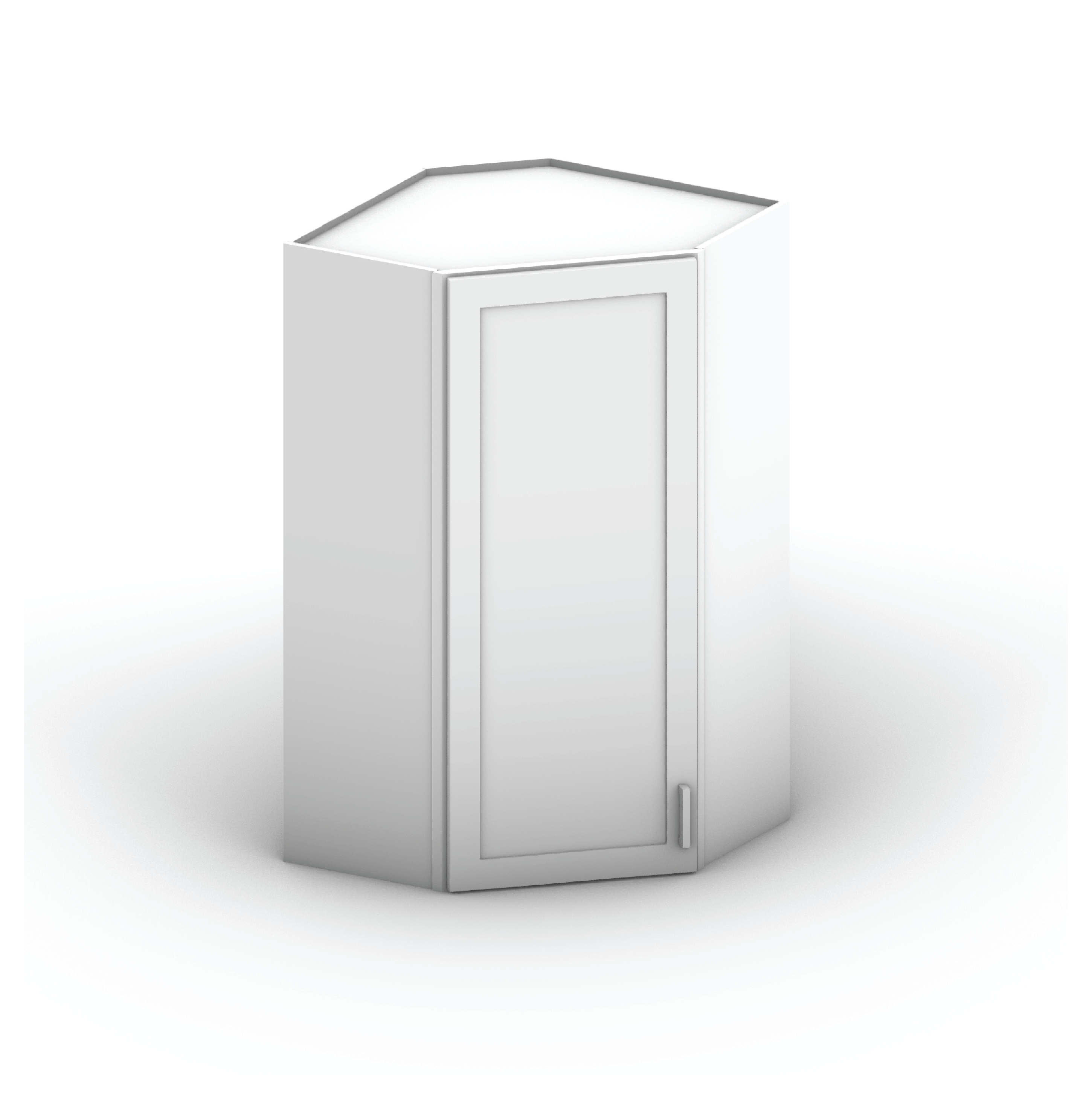 Wall Diagonal Cabinet 42" Height