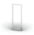 Glass Door Diagonal 42"Height