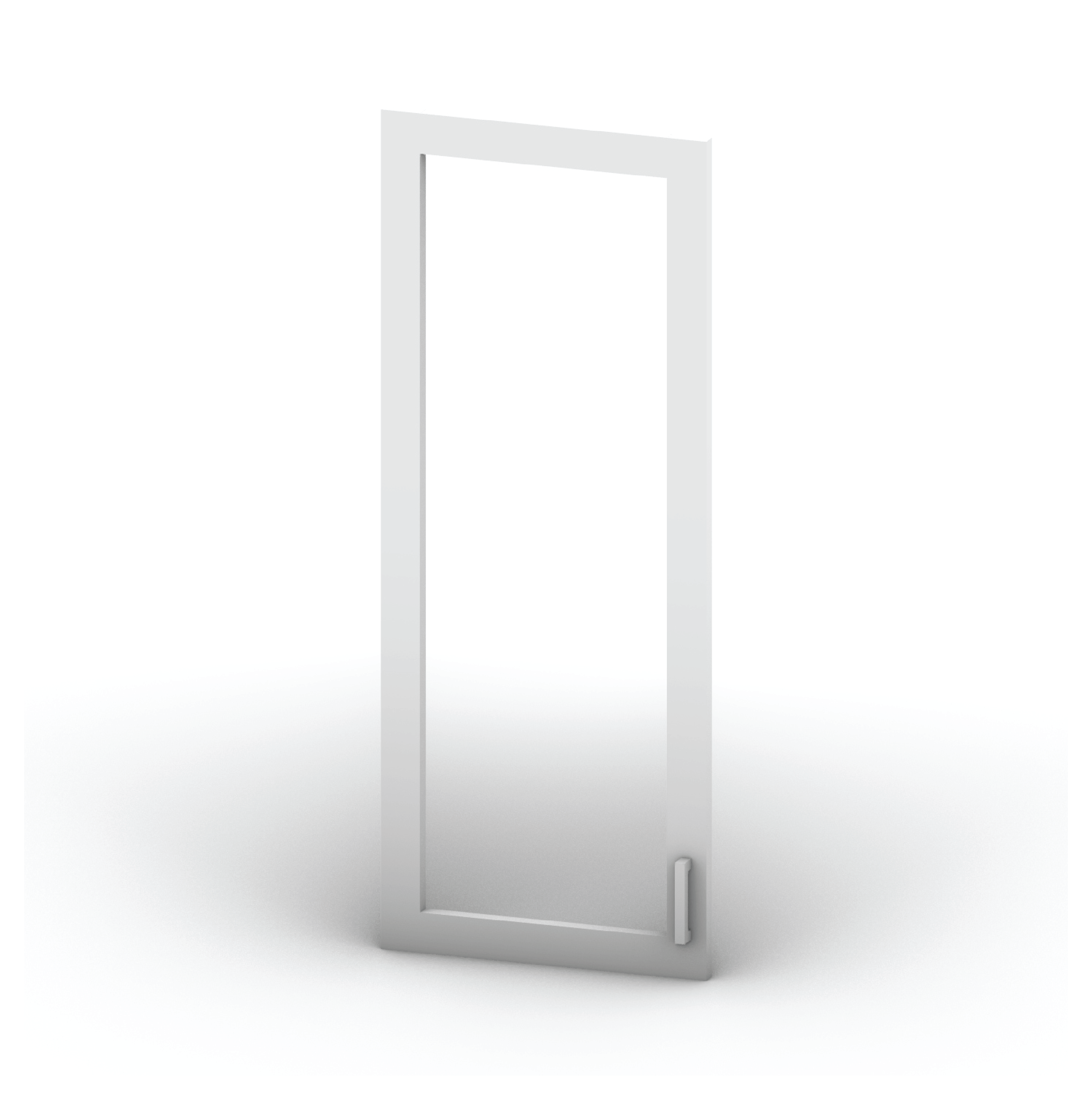 Glass Door Diagonal 42"Height