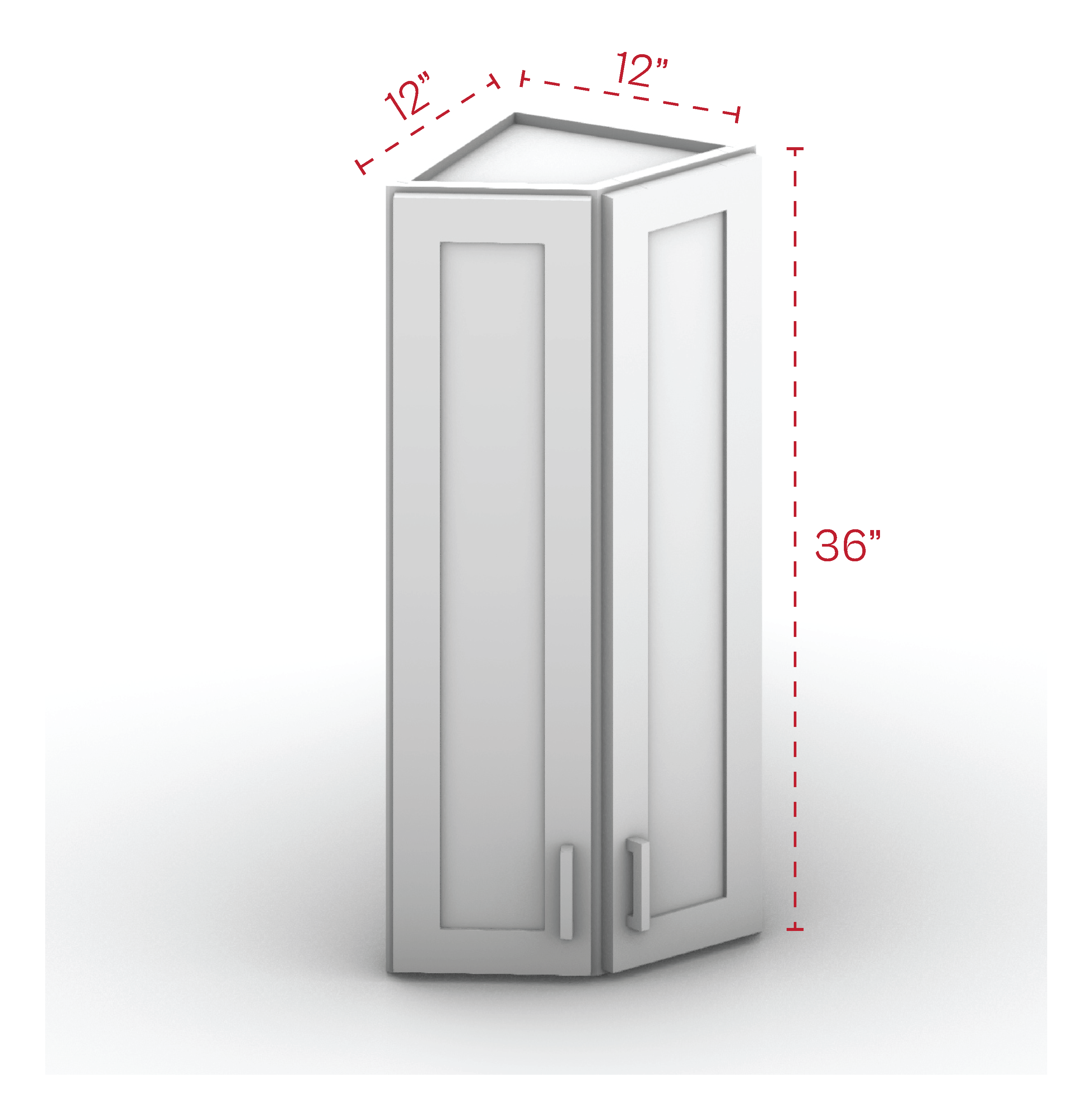 Wall End Cabinet 36" Height