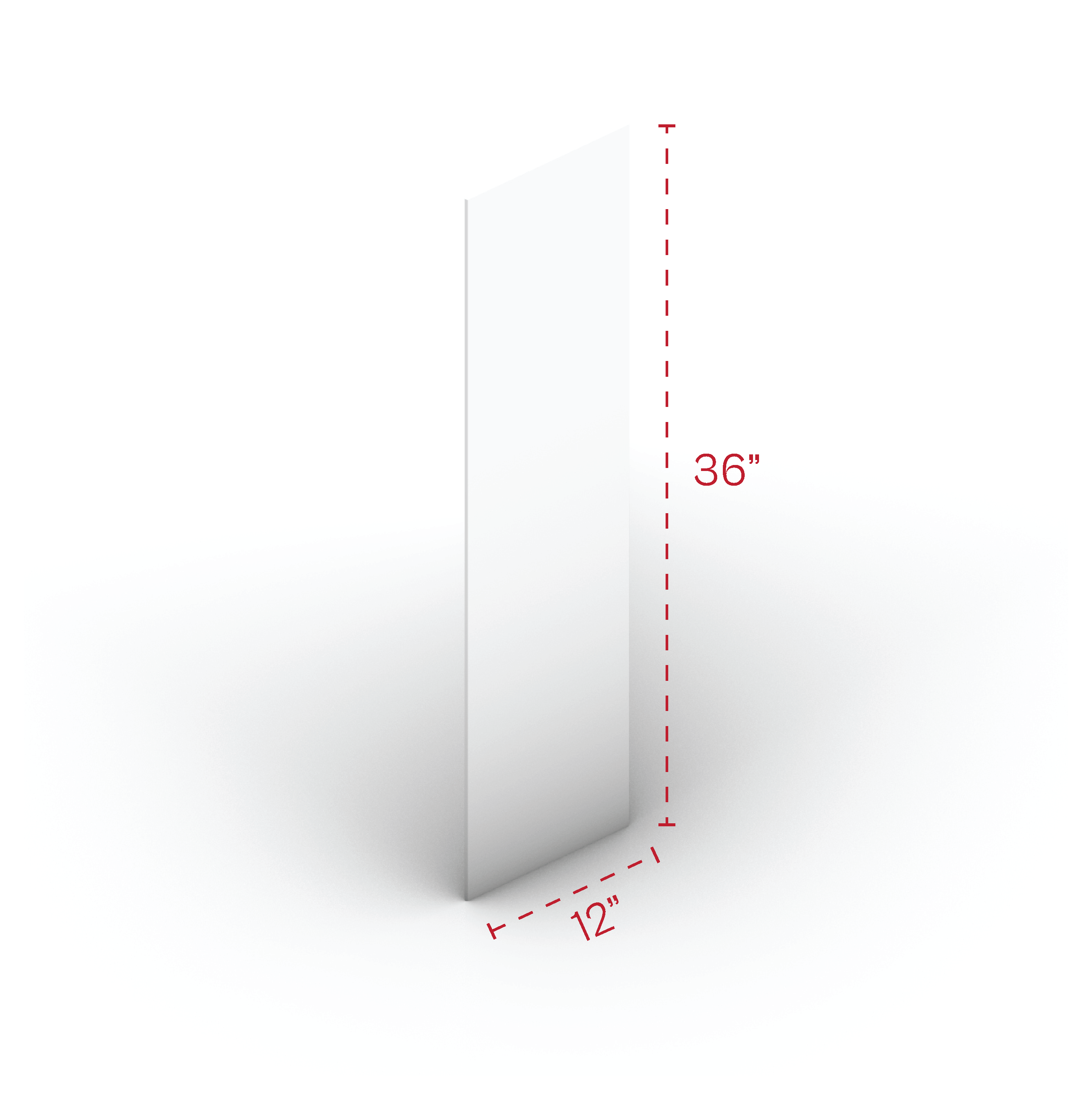 Wall End Panel 36" Height