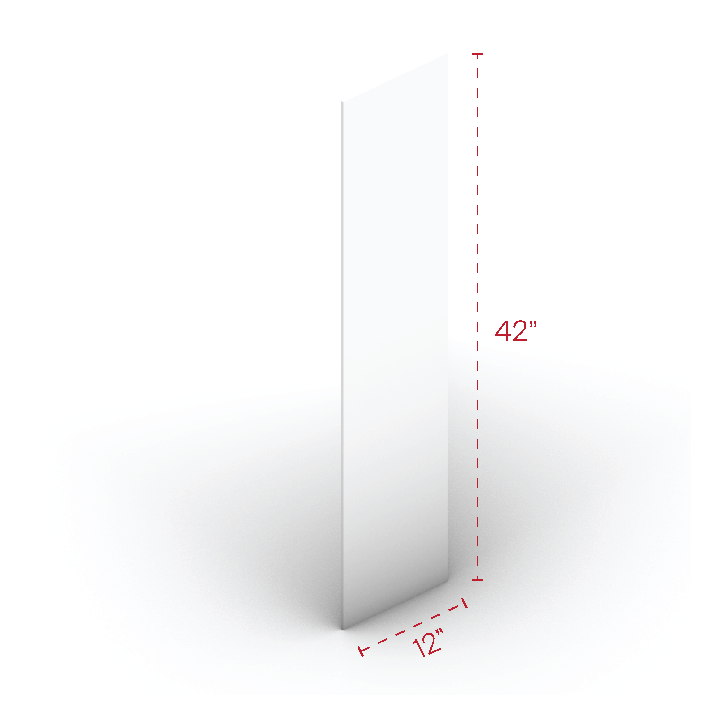 Wall End Panel 42" Height