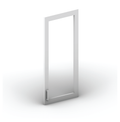 Glass Door 18"Width 36"Height